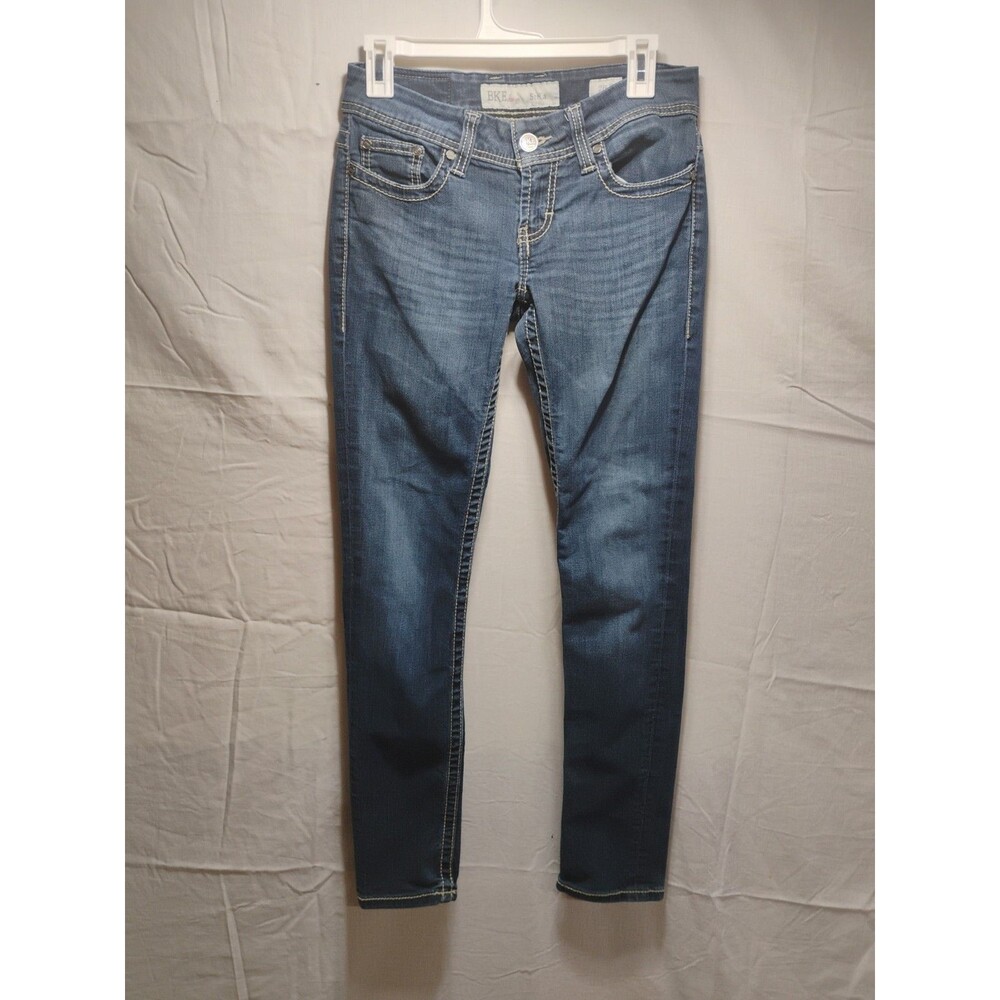 BKE Denim Stella Jeans Women’s Size 28R Stretch Distressed Flawed